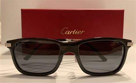 used cartier buffalo horn glasses|cartier glasses 140 genuine horn.